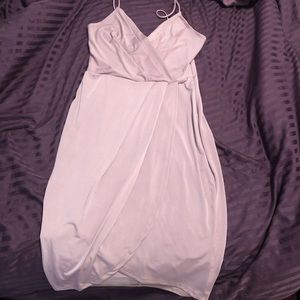 Fashion nova dress-cream color spaghetti strap dress